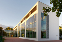 Ansicht des D-Baus der Hochschule Offenburg - Fakultät Medien